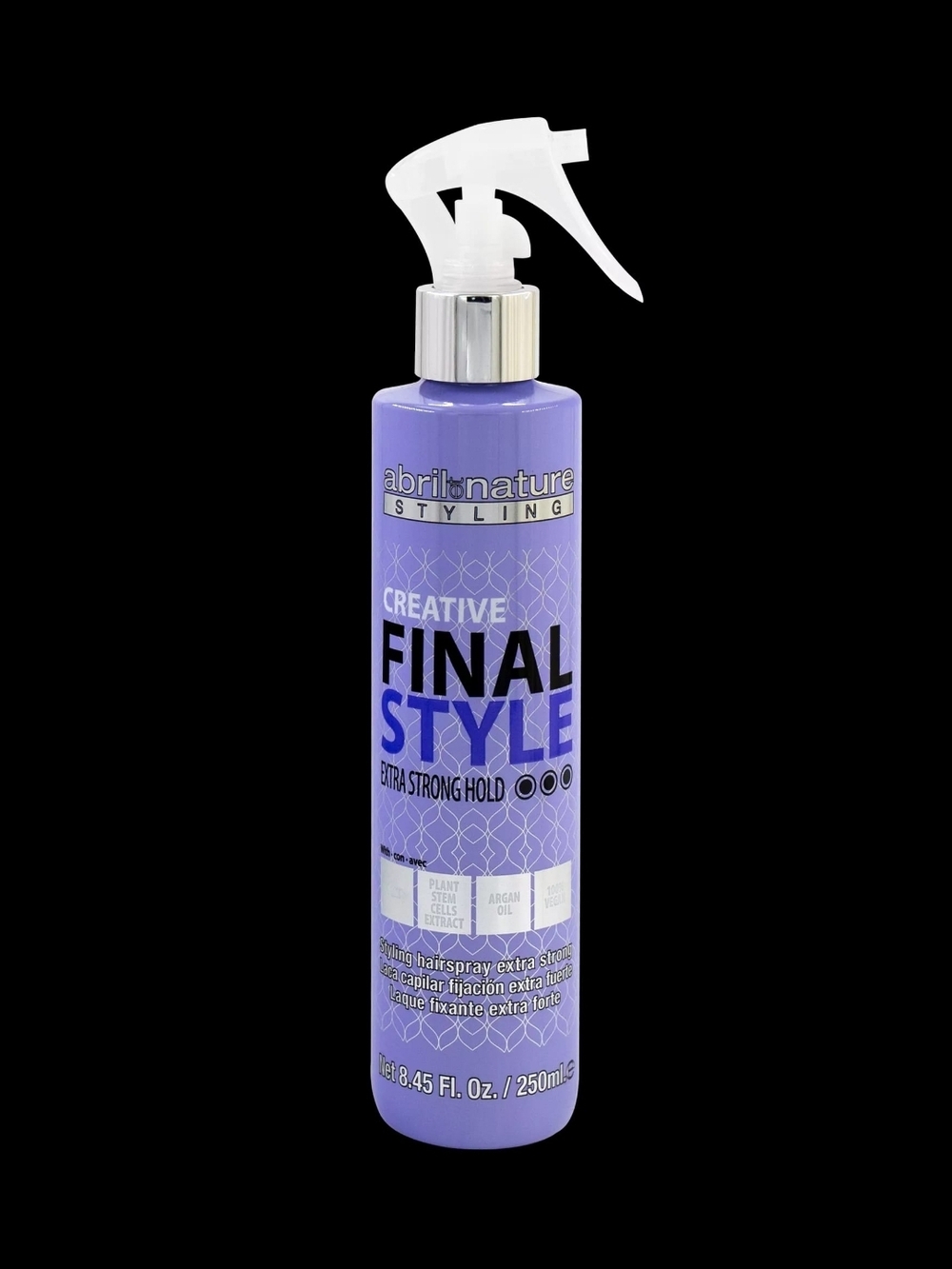 Creative Final Style Extra Strong Hold Hair Spray - Purple